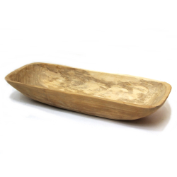 Patera Misa z drewna egzotycznego podłużna 40cm